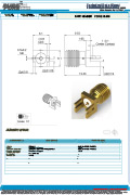 18Ghz side solder compatible snap-In connectors