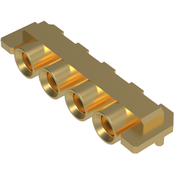 Integrated board end connectors